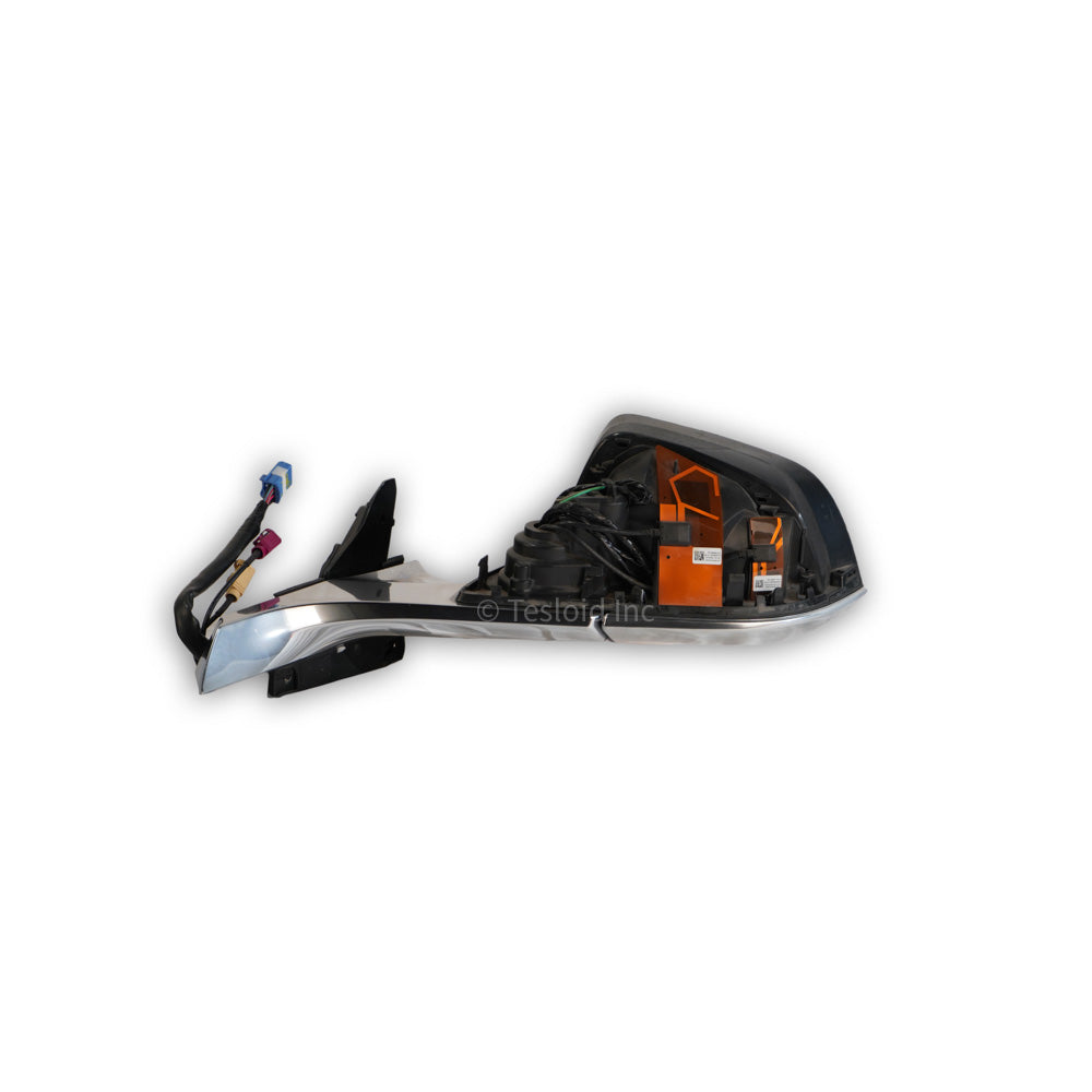 EXT MIRROR ASSY, PREMIUM, DOMESTIC, LEFT HAND - NEC - Chrome - Model 3