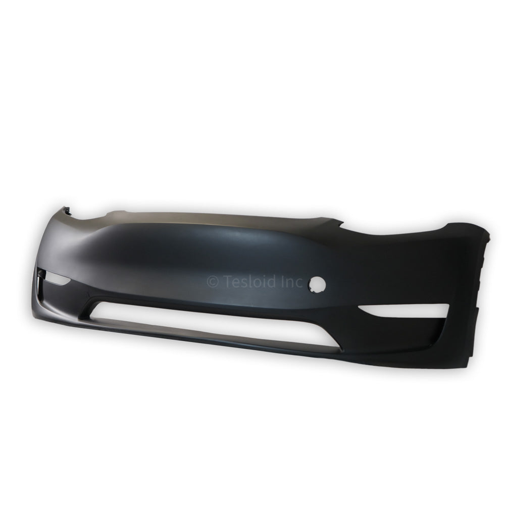 FRONT FASCIA SERVICE - UNPAINTED without retainers for the Ultra sonic park assist sensors - Model Y