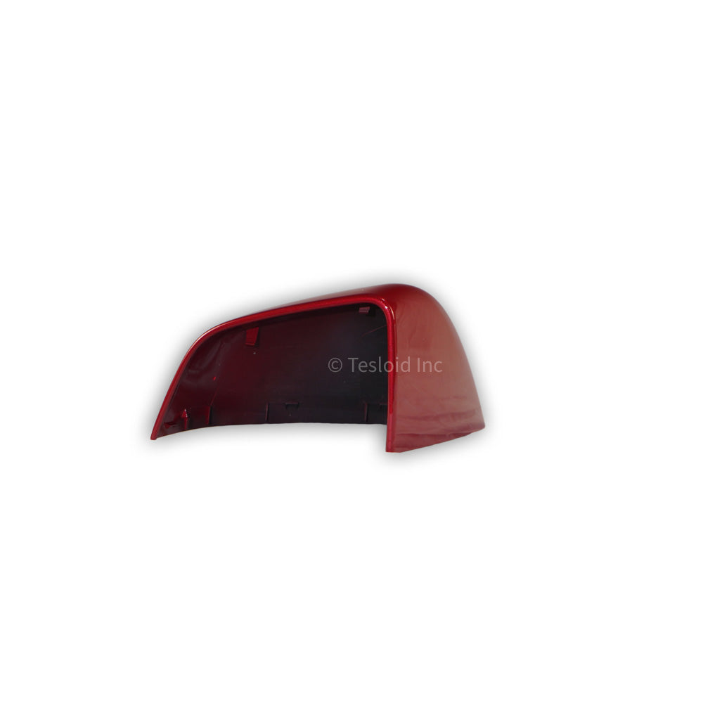 SKULL CAP - EXTERIOR MIRROR - LEFT HAND - SUNSET RED - Model Y