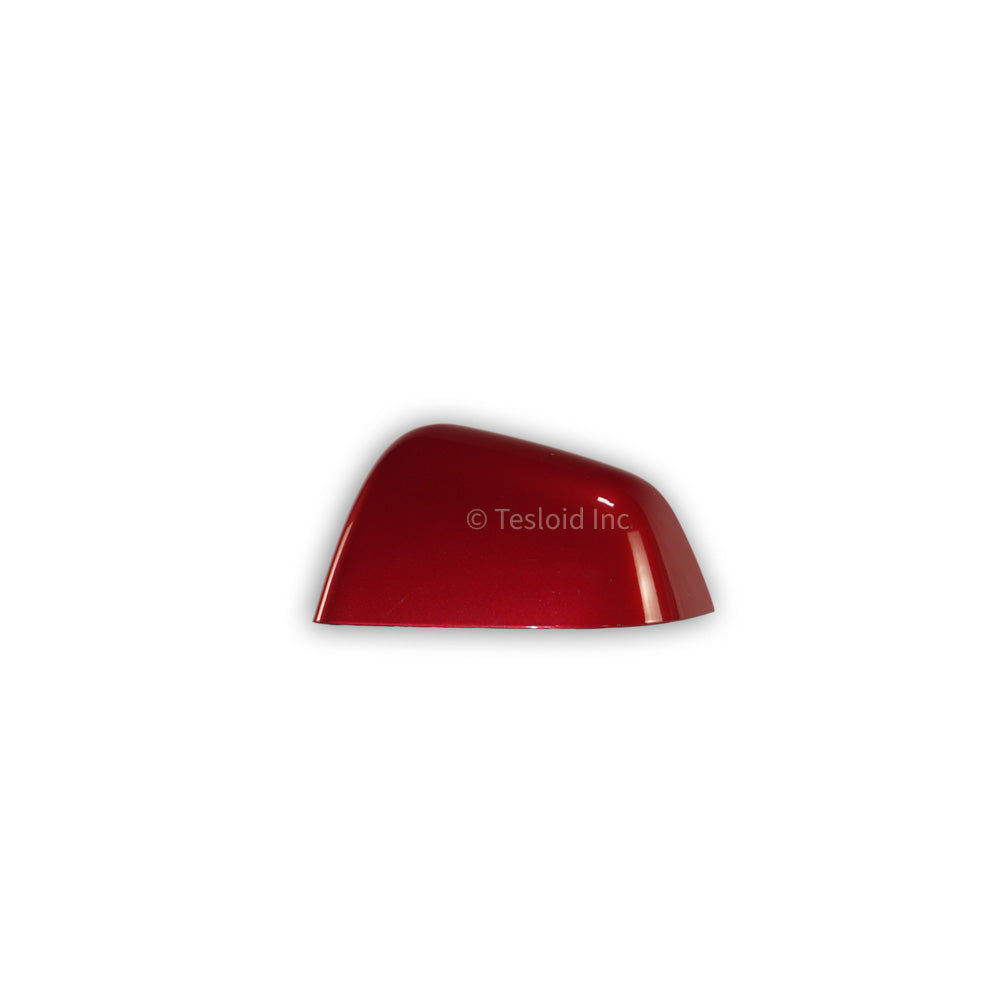 SKULL CAP - EXTERIOR MIRROR - LEFT HAND - SUNSET RED - Model Y
