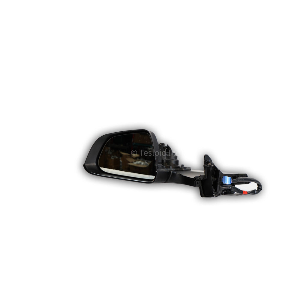 EXTERIOR MIRROR ASSEMBLY - PREMIUM - DOMESTIC - LEFT HAND - BLACK - Model 3