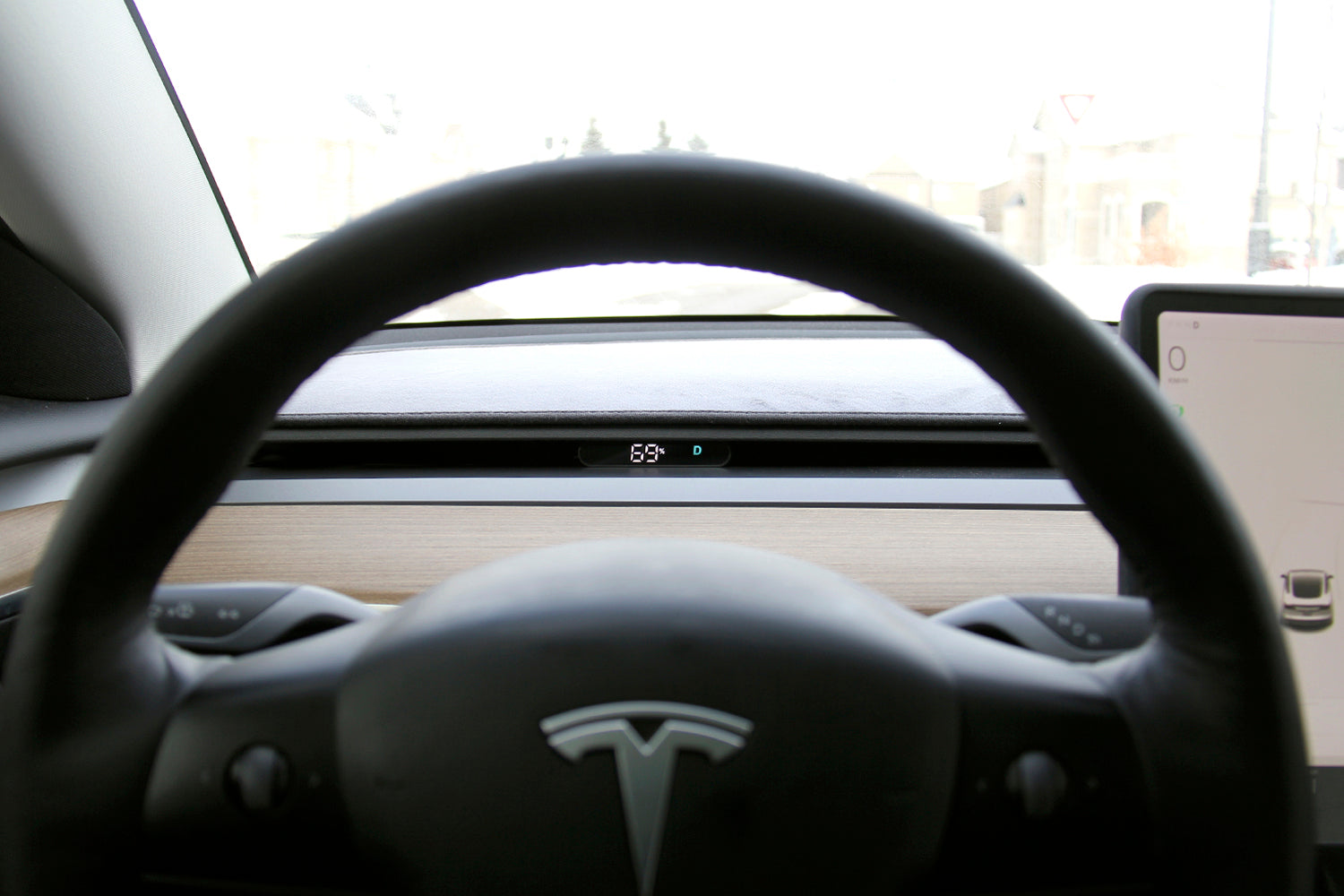 Model Y Speedometer Display