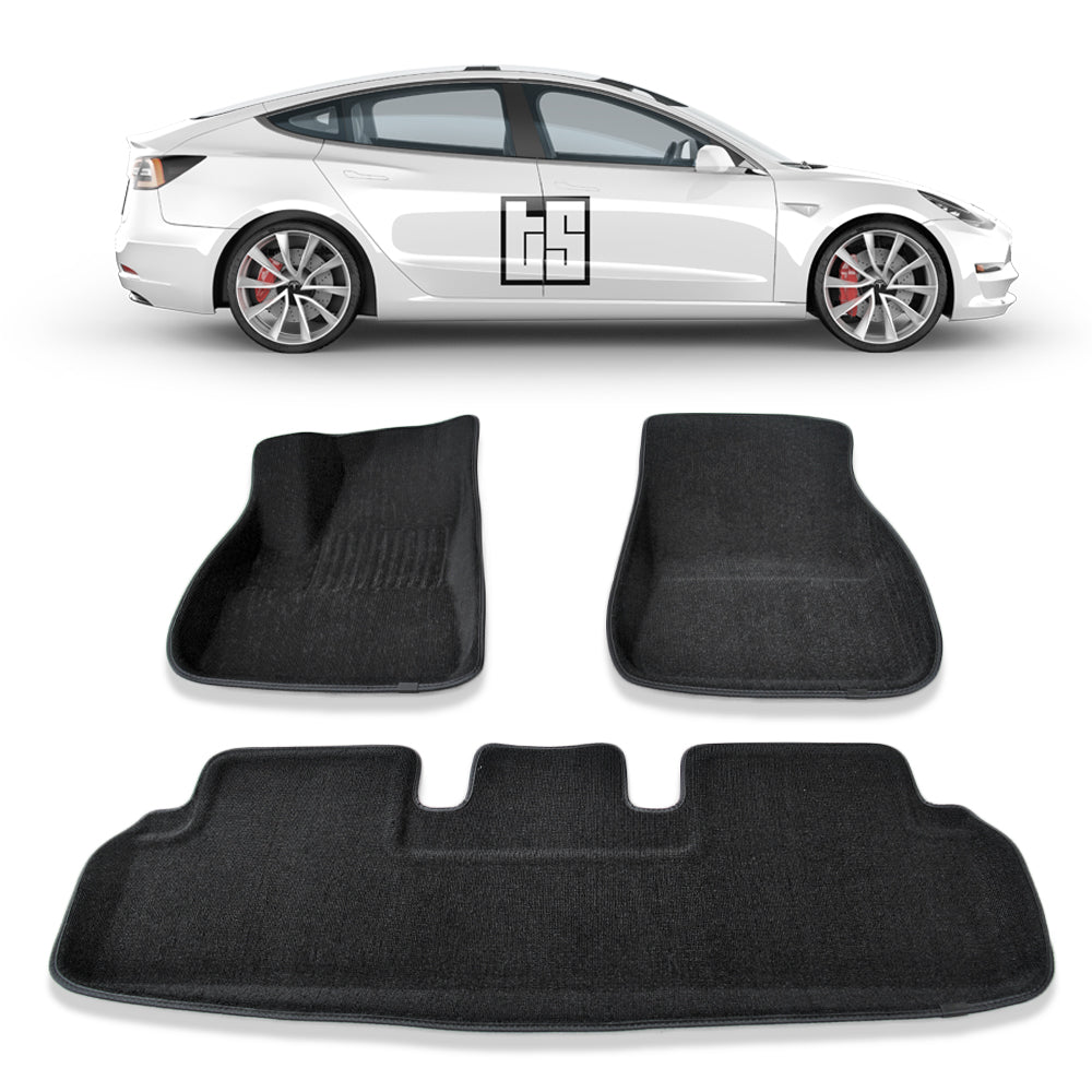 Model 3 Floor Mats – 3D Comfort Performance