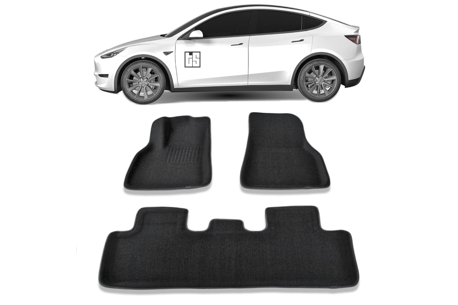 Model Y Floor Mats – 3D Comfort Performance