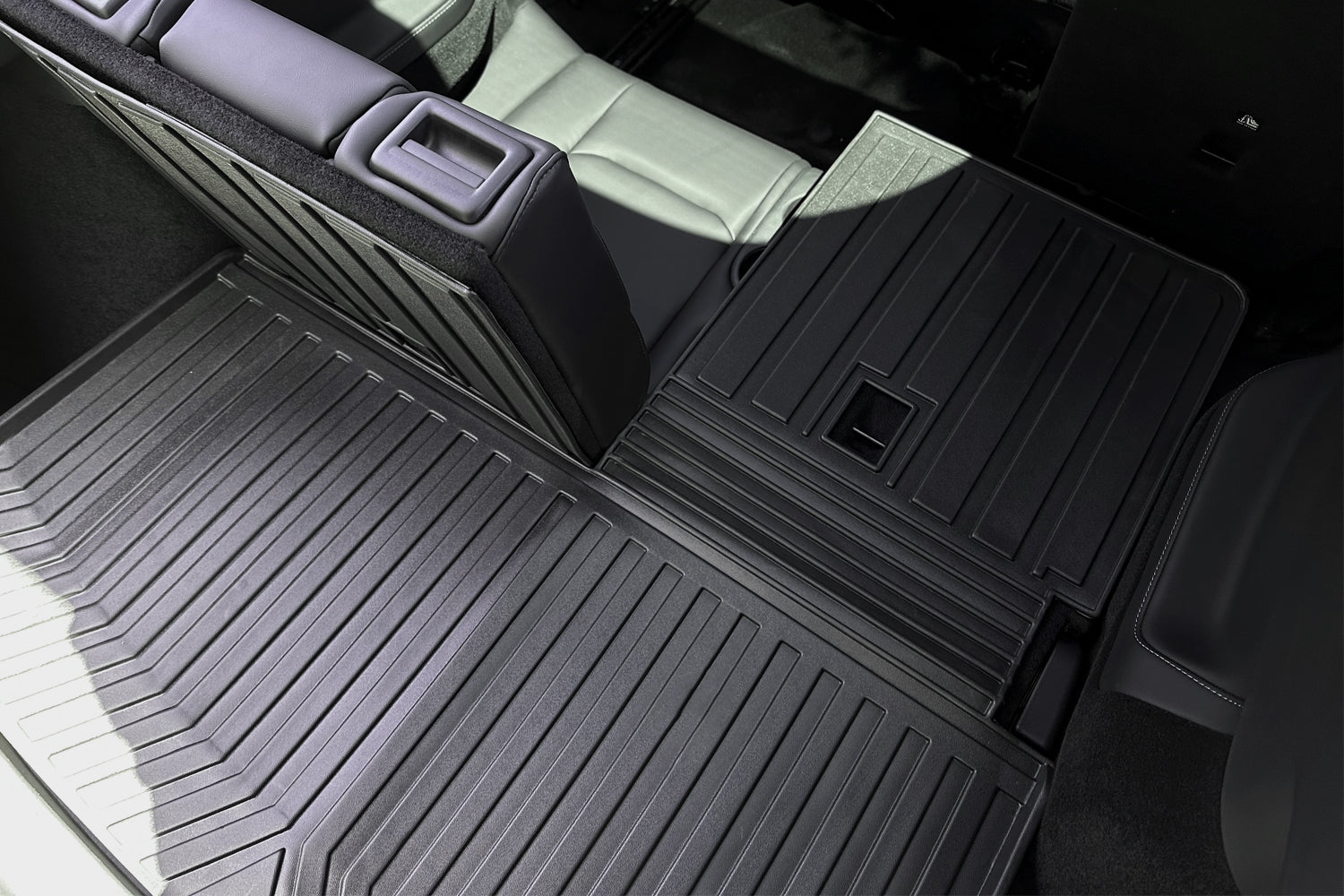 Model Y Frunk Trunk 3rd Row & Back Seat Mats – 3D Extreme Performance – 7 Seater