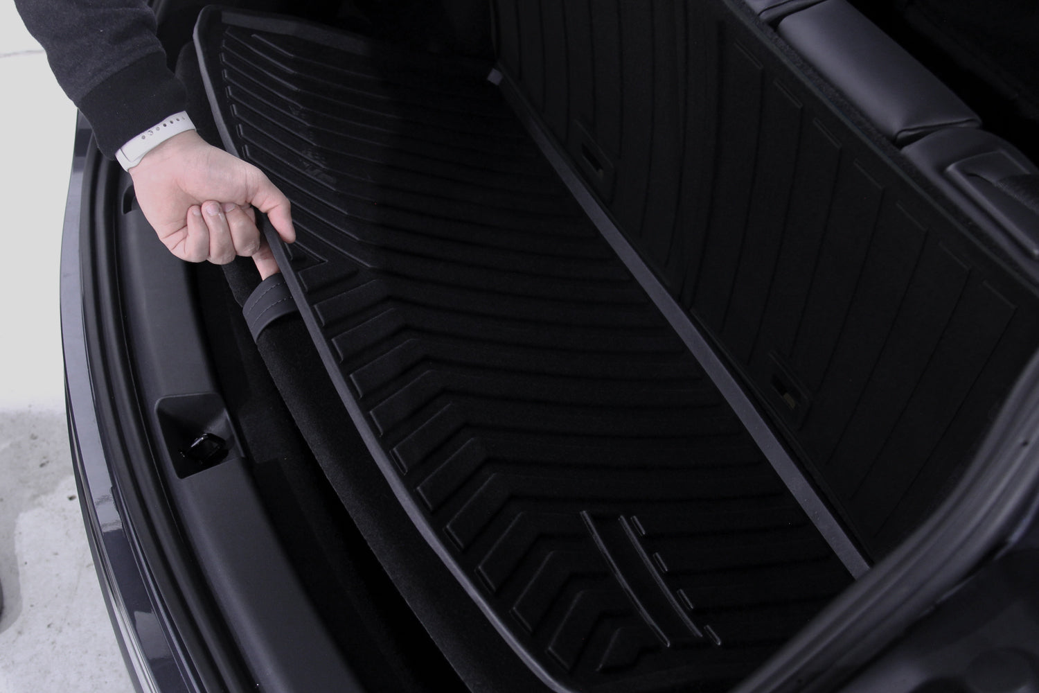 Model Y Frunk Trunk 3rd Row & Back Seat Mats – 3D Extreme Performance – 7 Seater