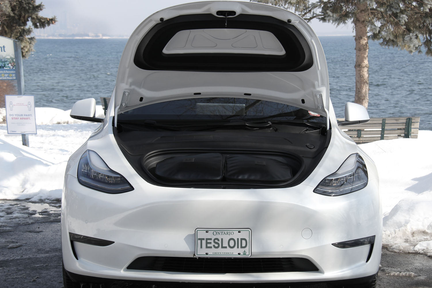 Model Y Frunk Luggage Bags Set