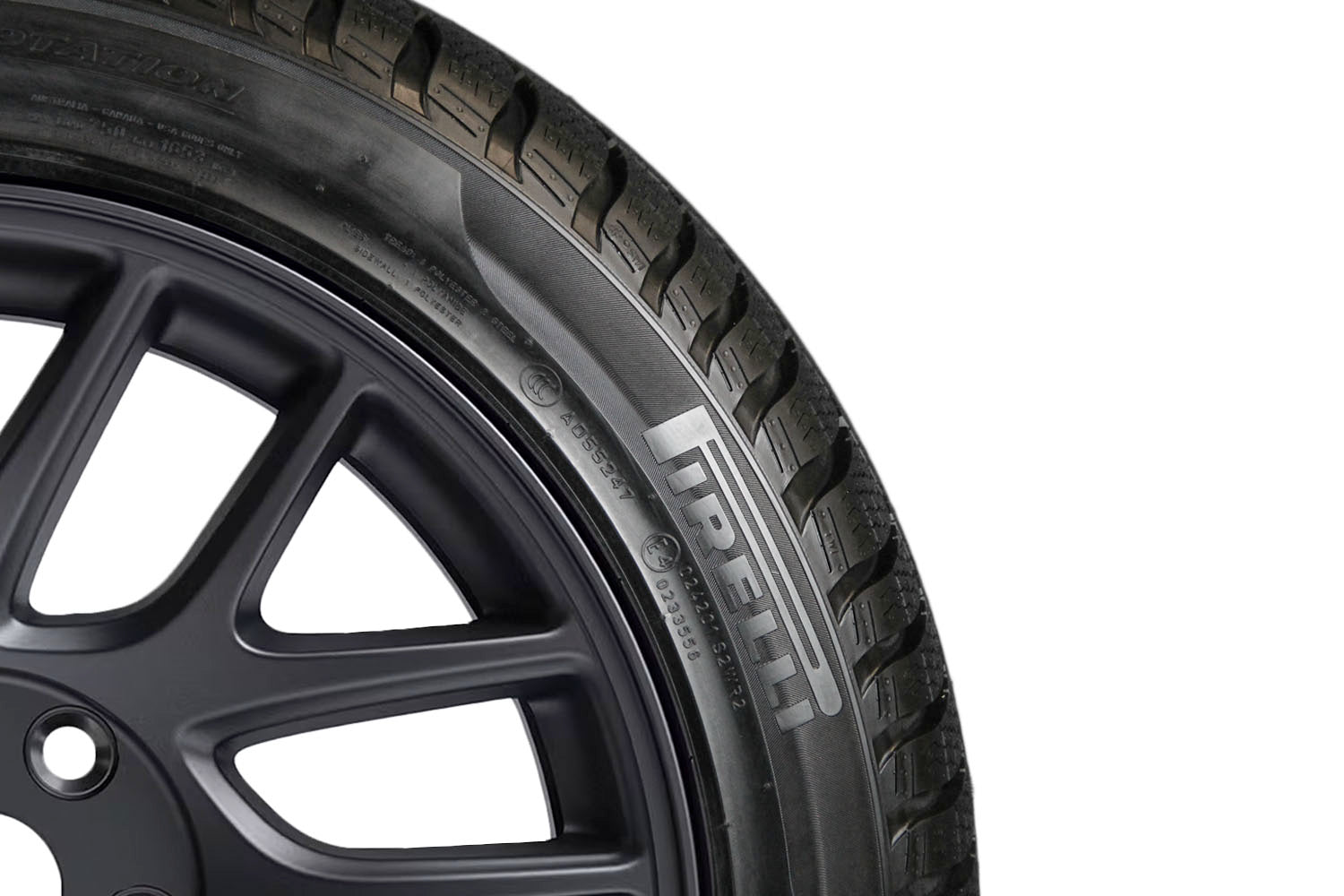 Model 3 Winter Tires Package – OEM 18″ Photon with Pirelli