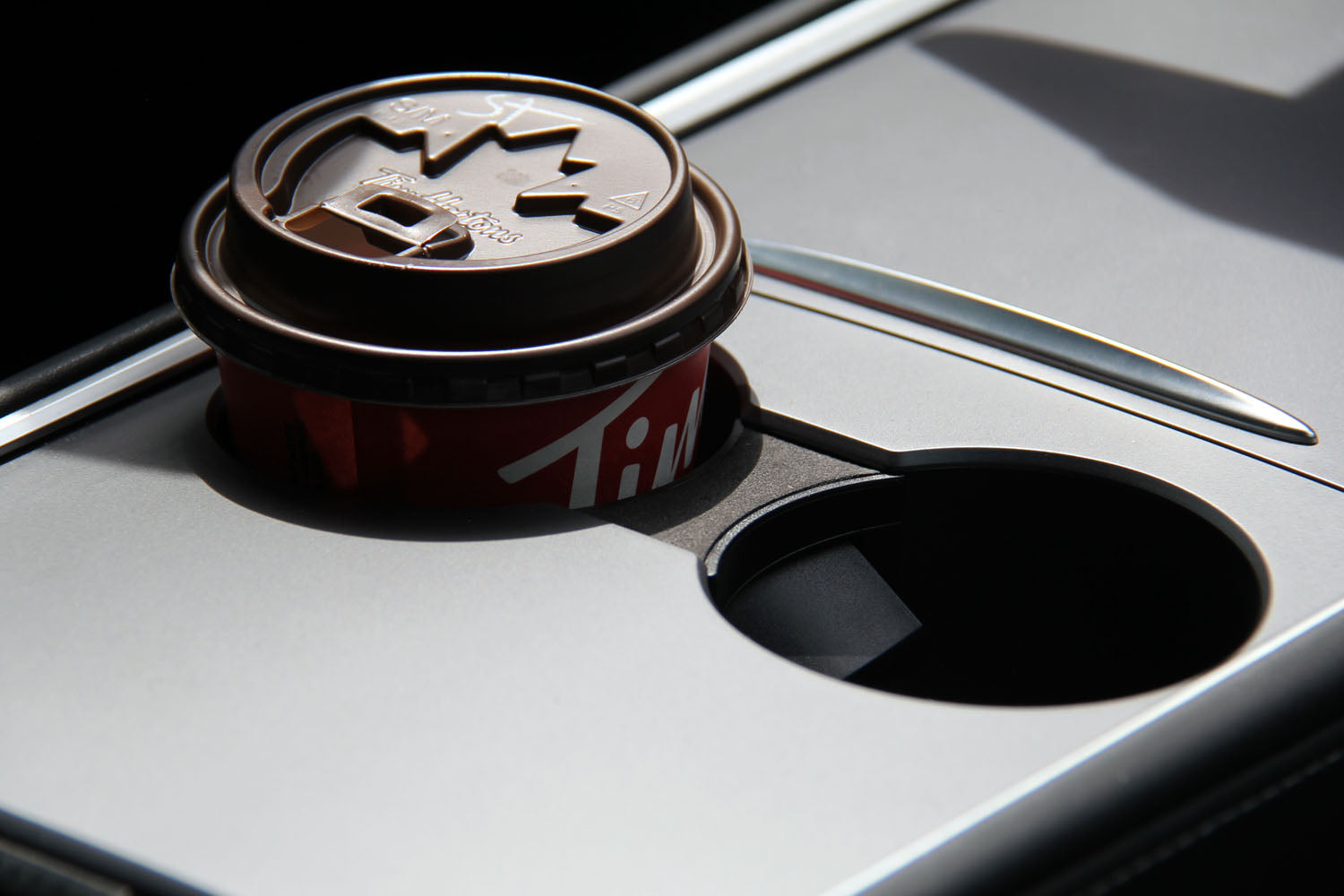 Model Y Cup Holder Spring Insert