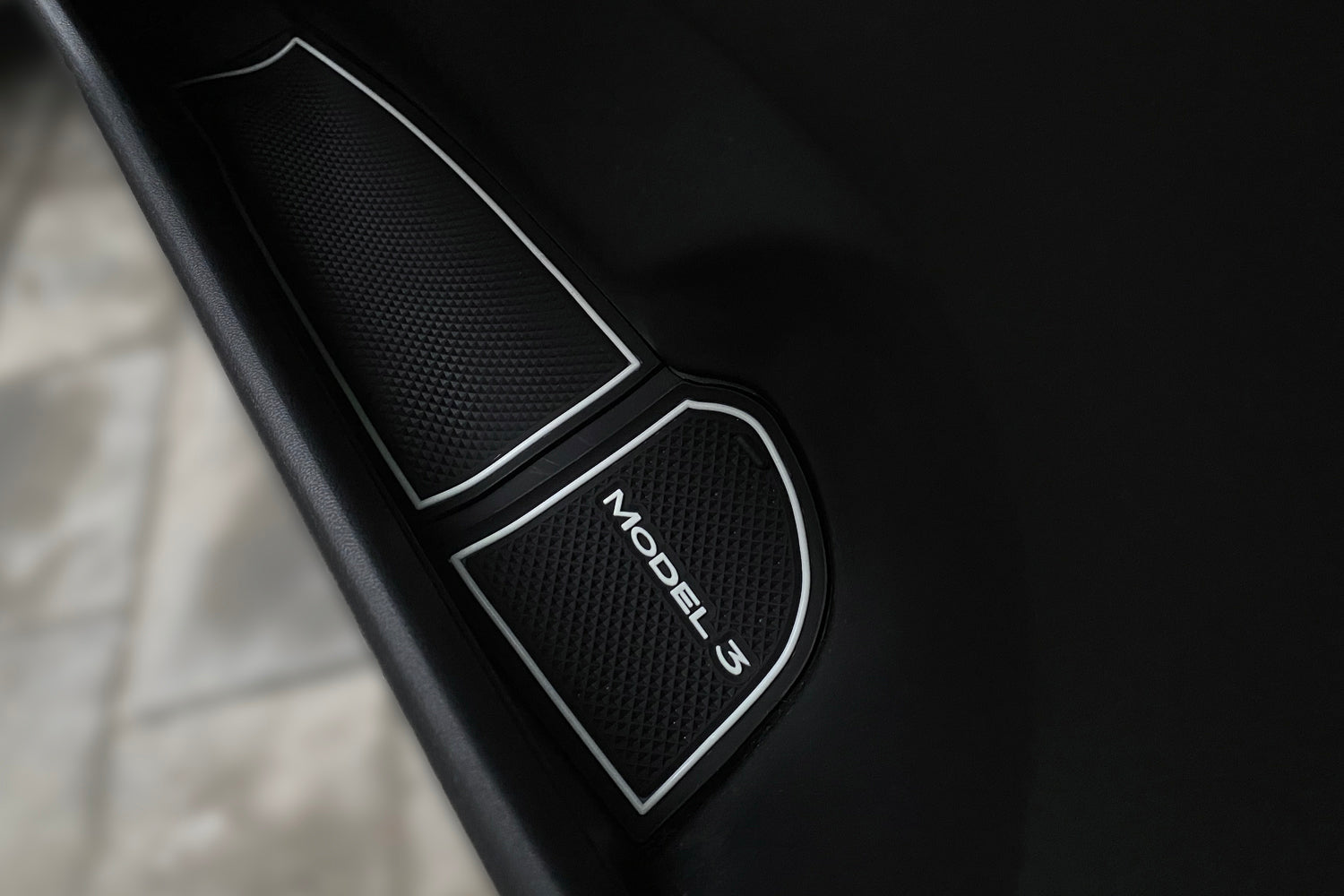 Model 3 Cup Holder and Storage Liner Mats