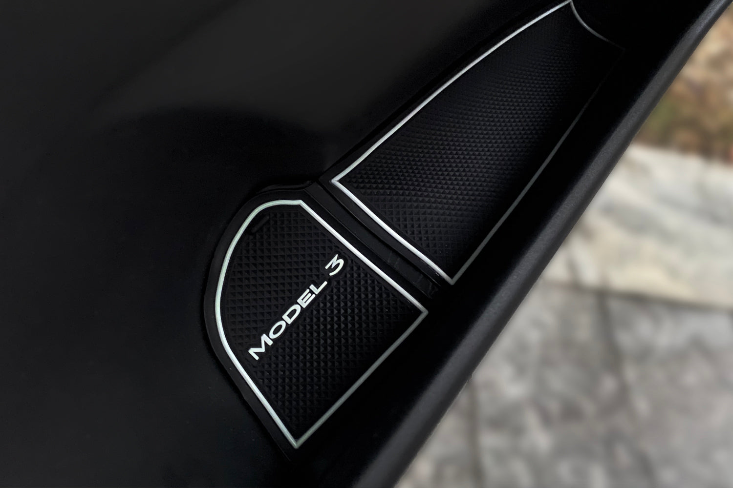 Model 3 Cup Holder and Storage Liner Mats