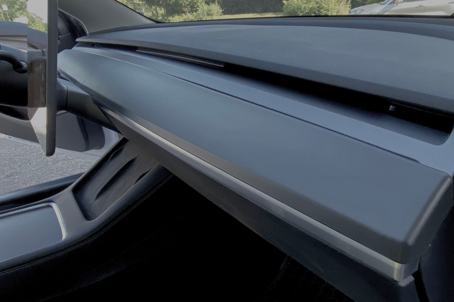 Model 3 Matte Black Dash & Doors Trim Covers