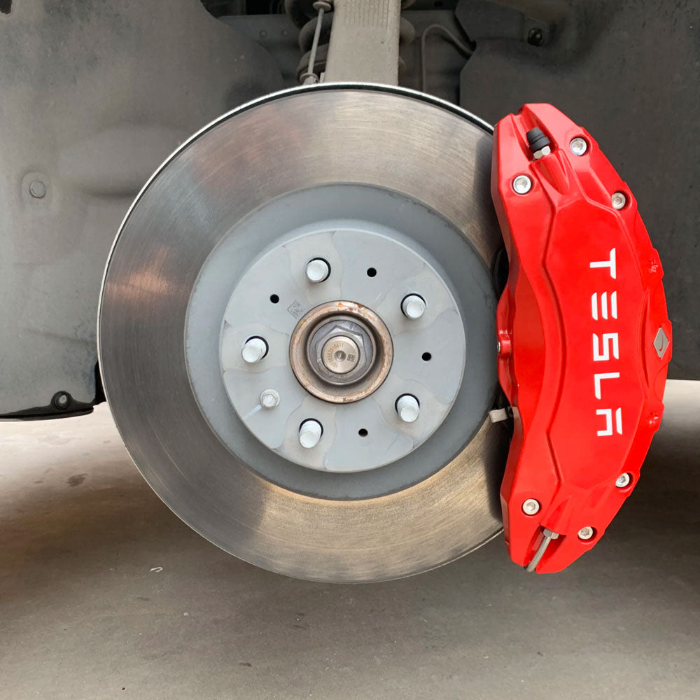 Model 3 Caliper Covers (Red/Yellow)
