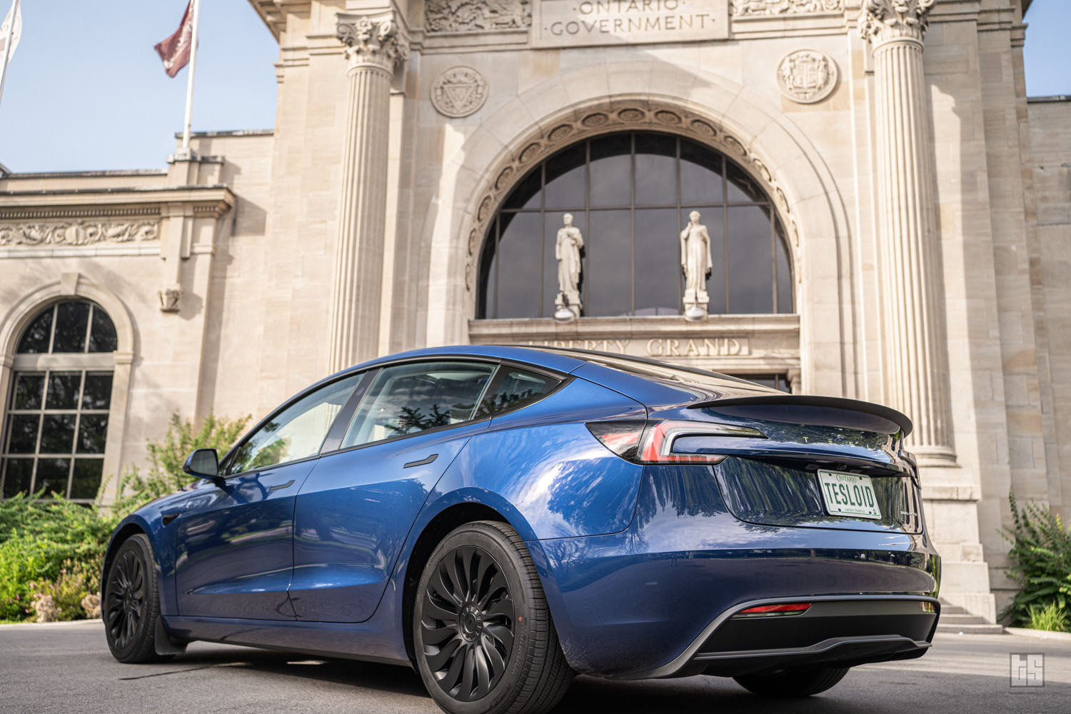 Model 3 Performance Spoiler – Genuine Carbon Fiber