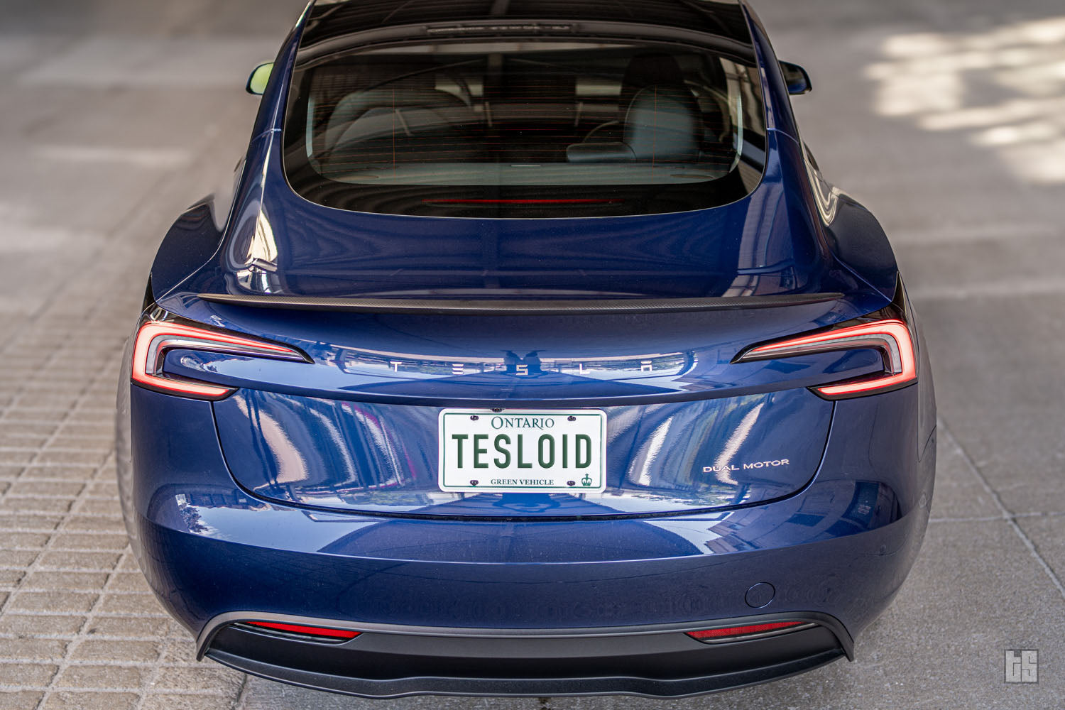 Model 3 Performance Spoiler – Genuine Carbon Fiber