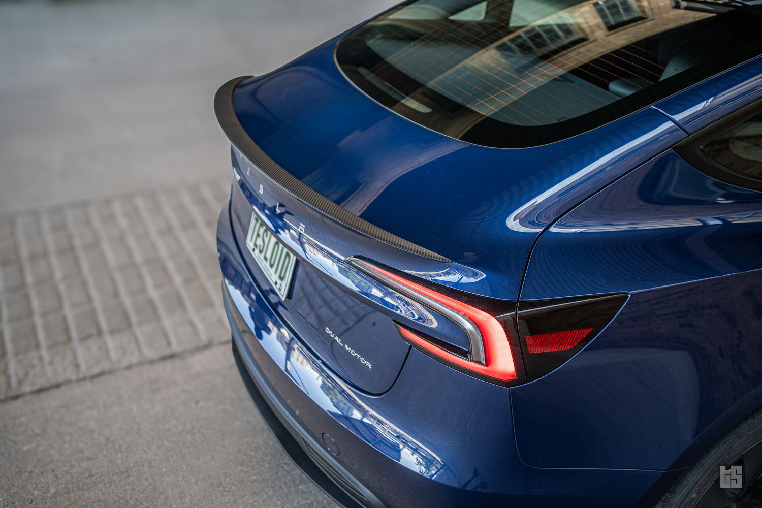 Model 3 Performance Spoiler – Genuine Carbon Fiber