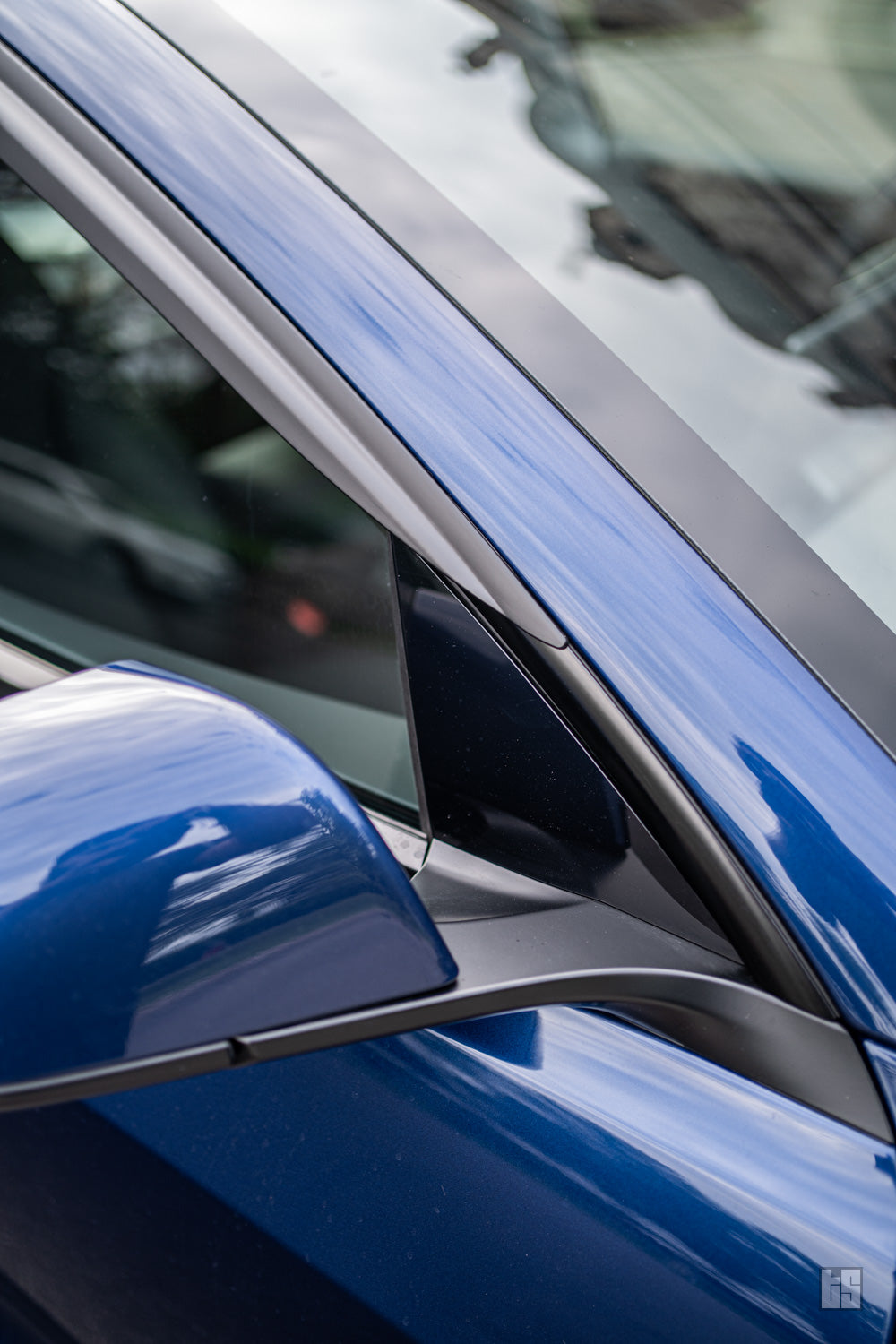 Model 3 Window Visors – Rain & Wind