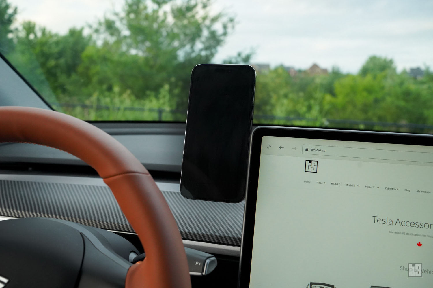Model 3 Magnetic Phone Holder