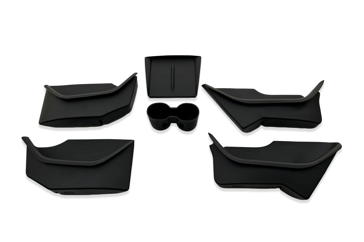 Model 3 Cup Holder, Door Storage & Wireless Charger 3D Liners
