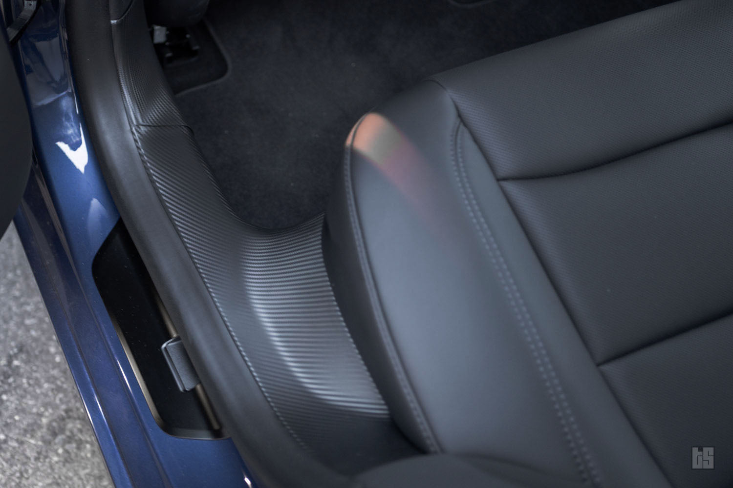 Model 3 Door Sill & Trunk Sill Guards – Carbon Fiber