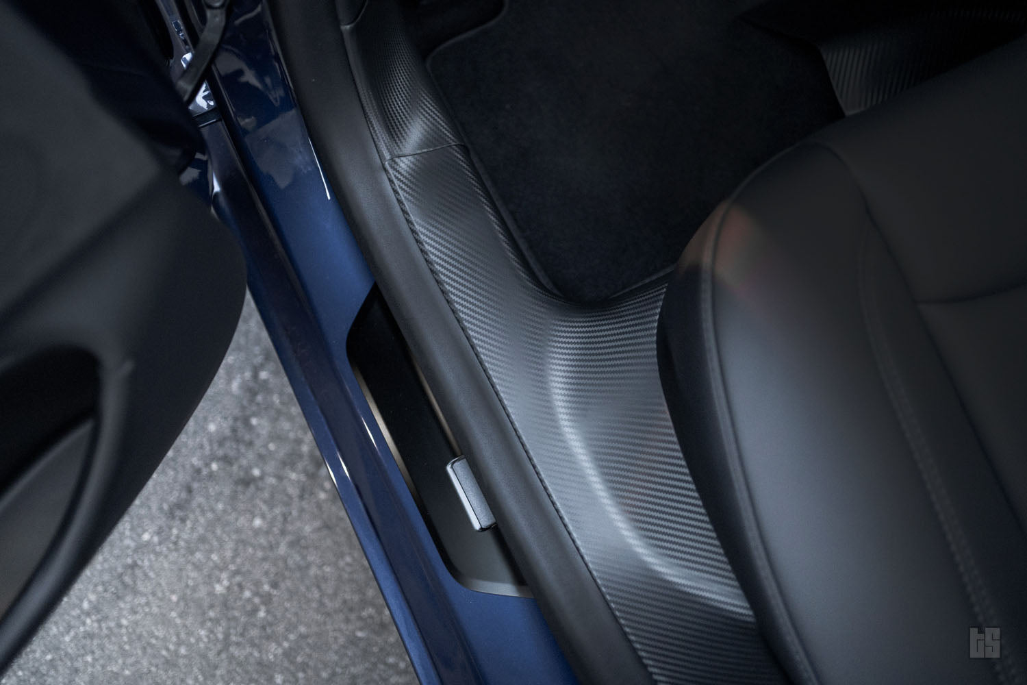 Model 3 Door Sill & Trunk Sill Guards – Carbon Fiber