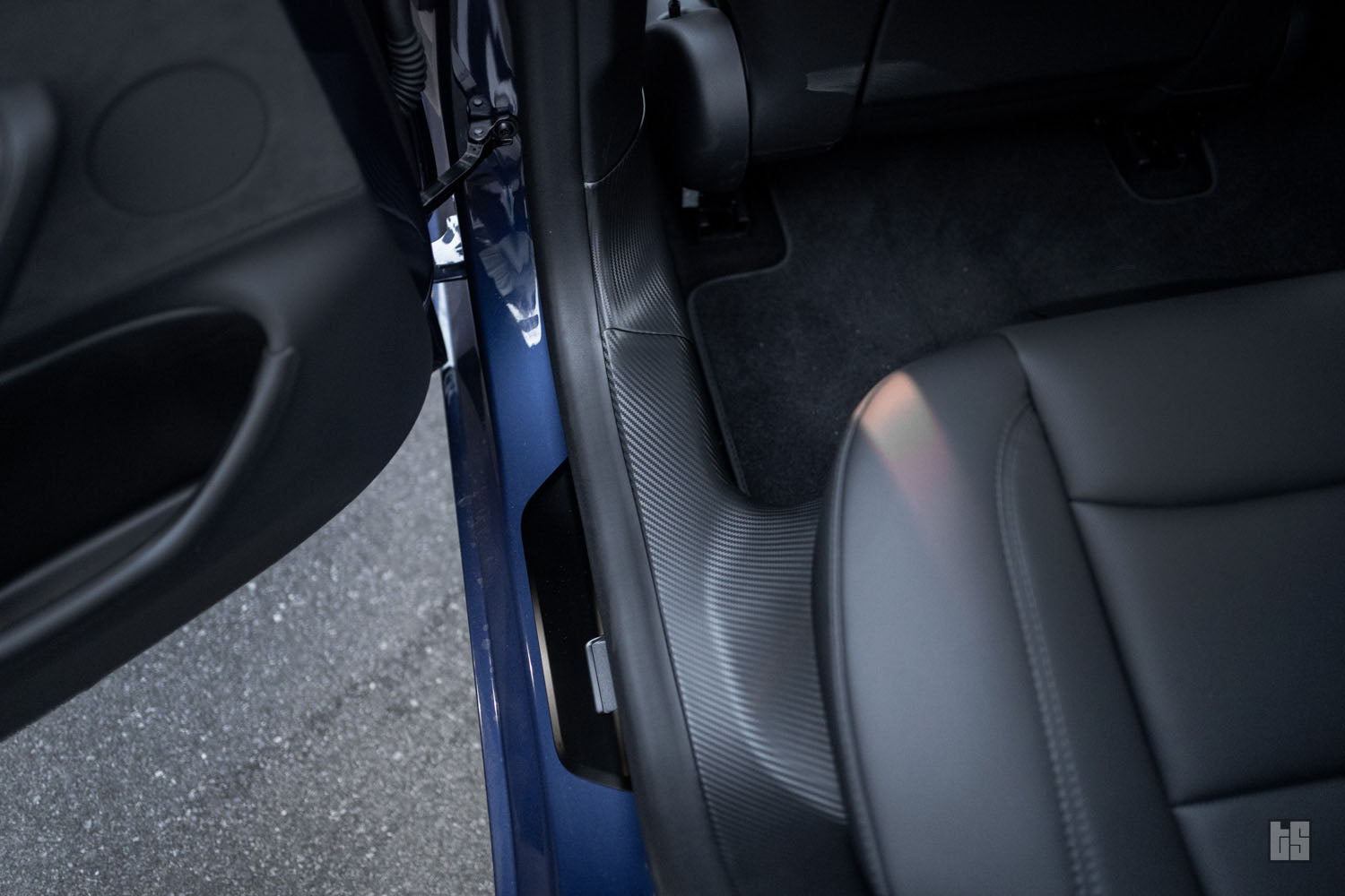 Model 3 Door Sill & Trunk Sill Guards – Carbon Fiber