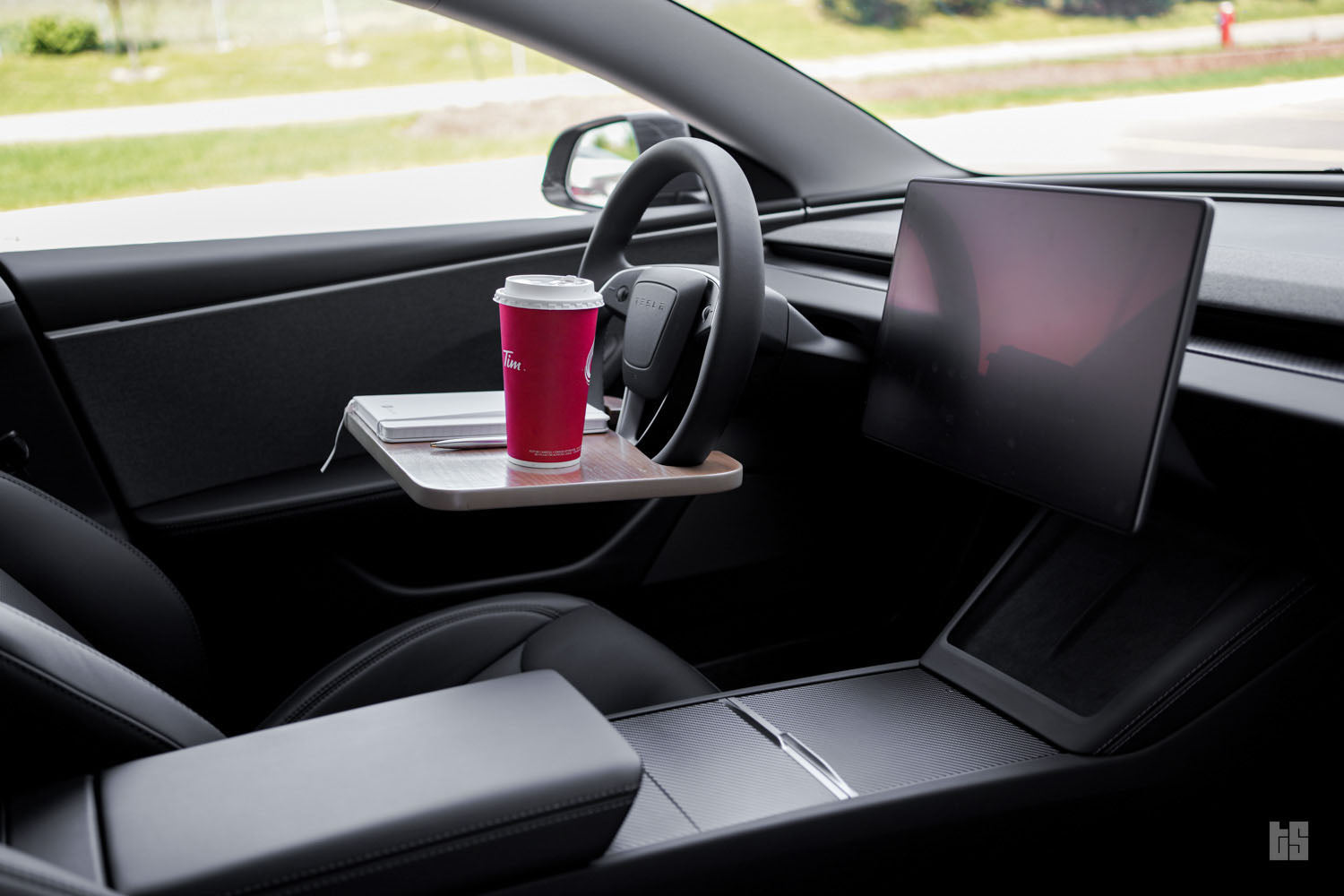 Model 3 Steering Wheel Tray Table