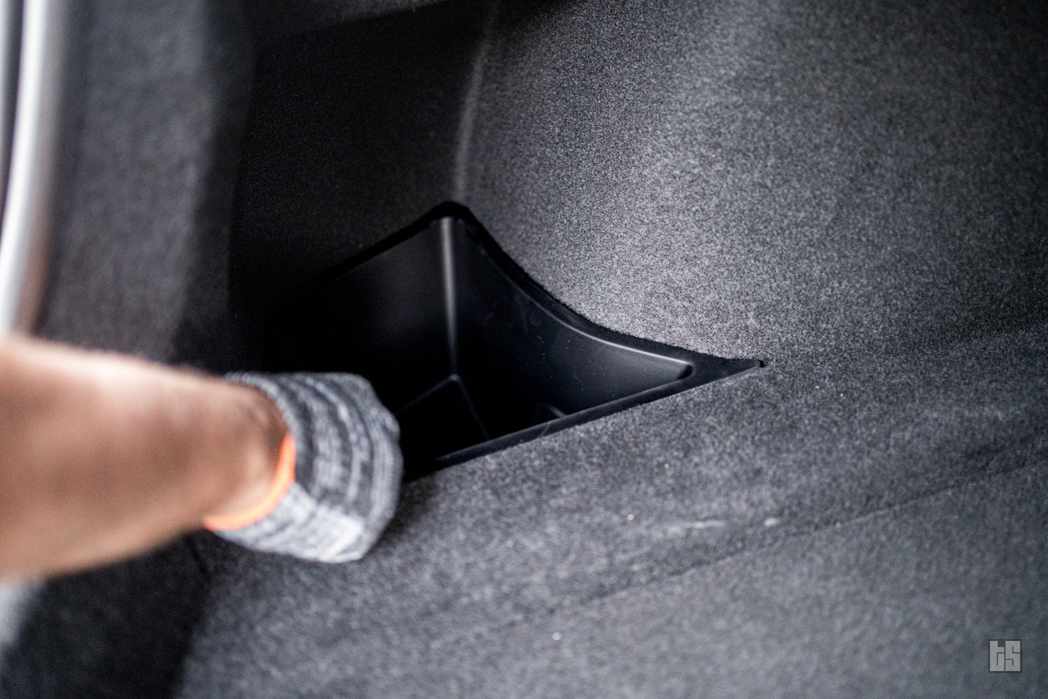 Model 3 Trunk Side Storage Bins