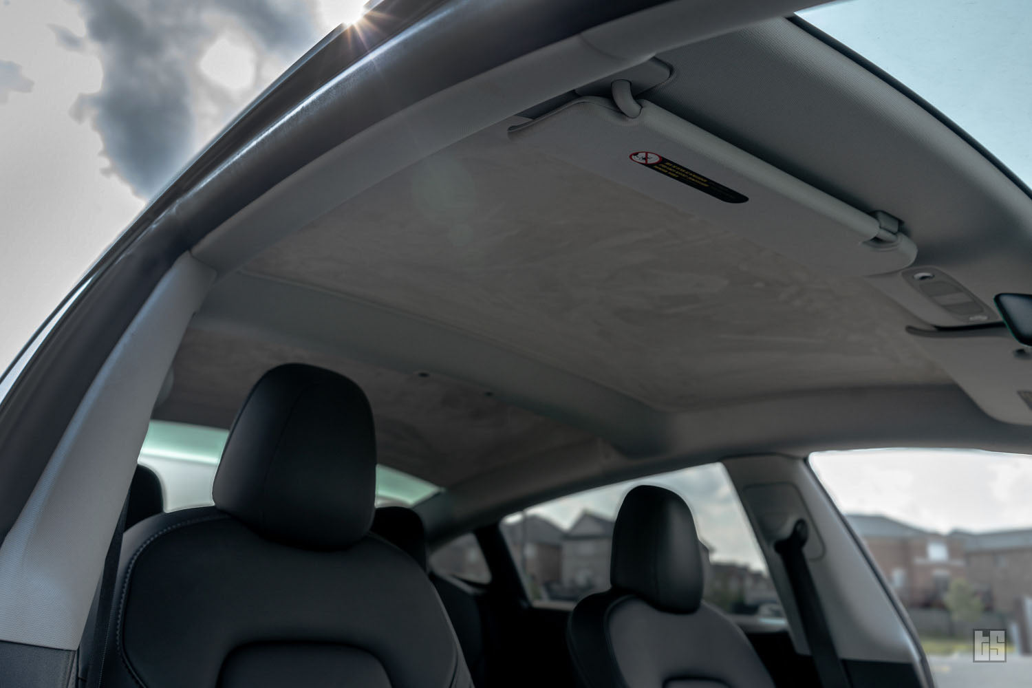 Model 3 Electrostatic Roof Sunshade