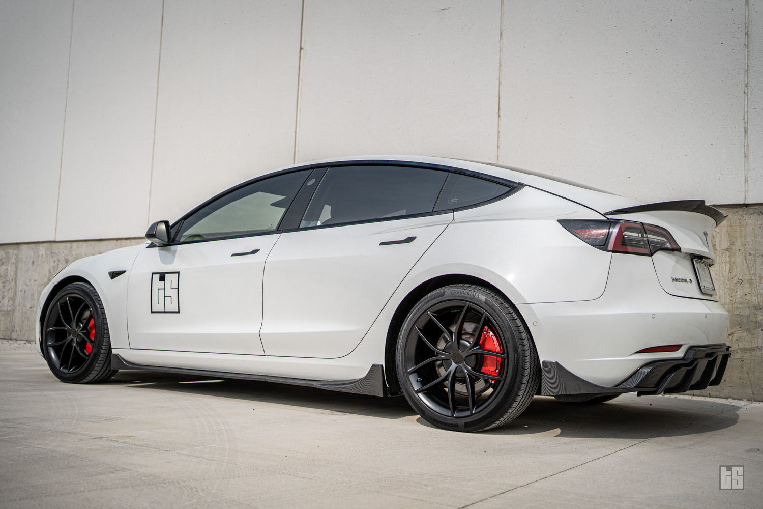 Model 3 Zero G Satin Black Rims – 19″ | 20″