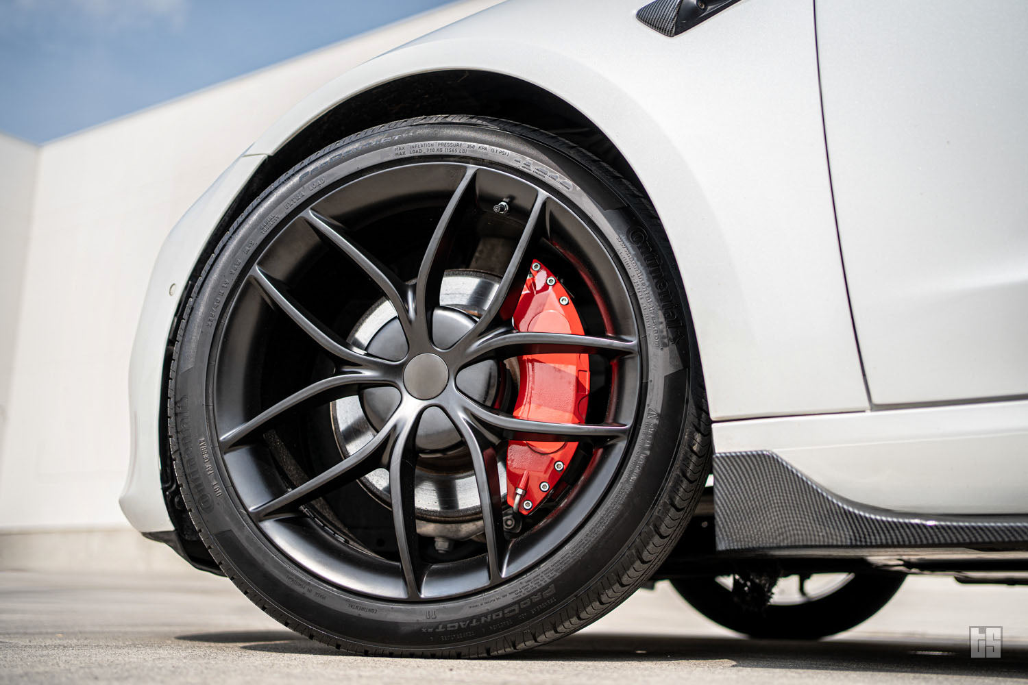 Model 3 Zero G Satin Black Rims – 19″ | 20″