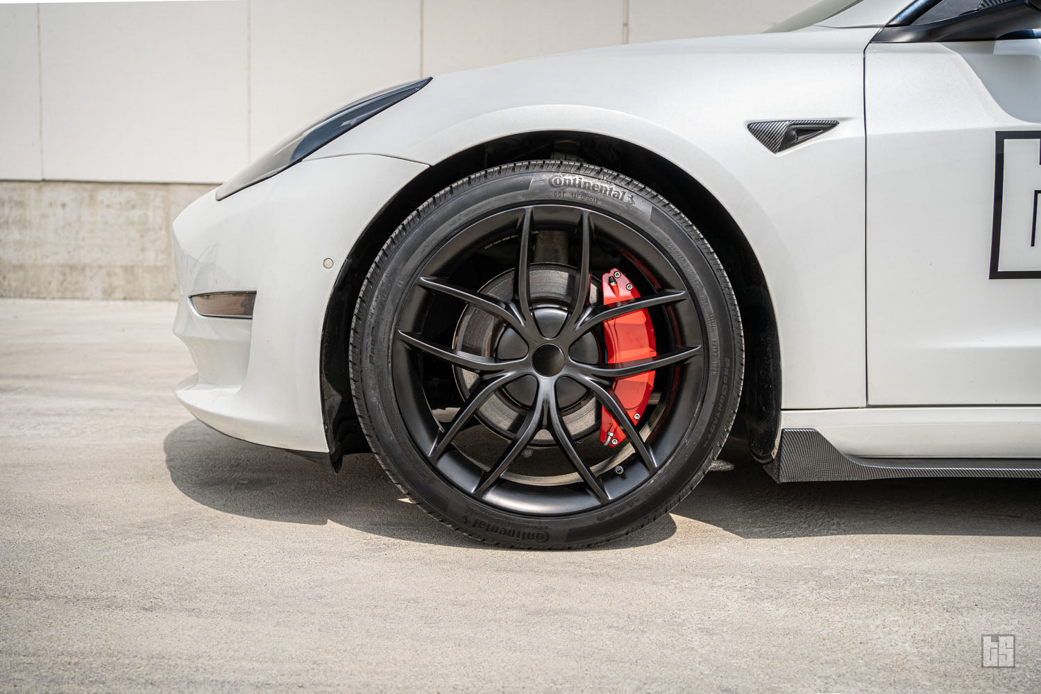 Model 3 Zero G Satin Black Rims – 19″ | 20″