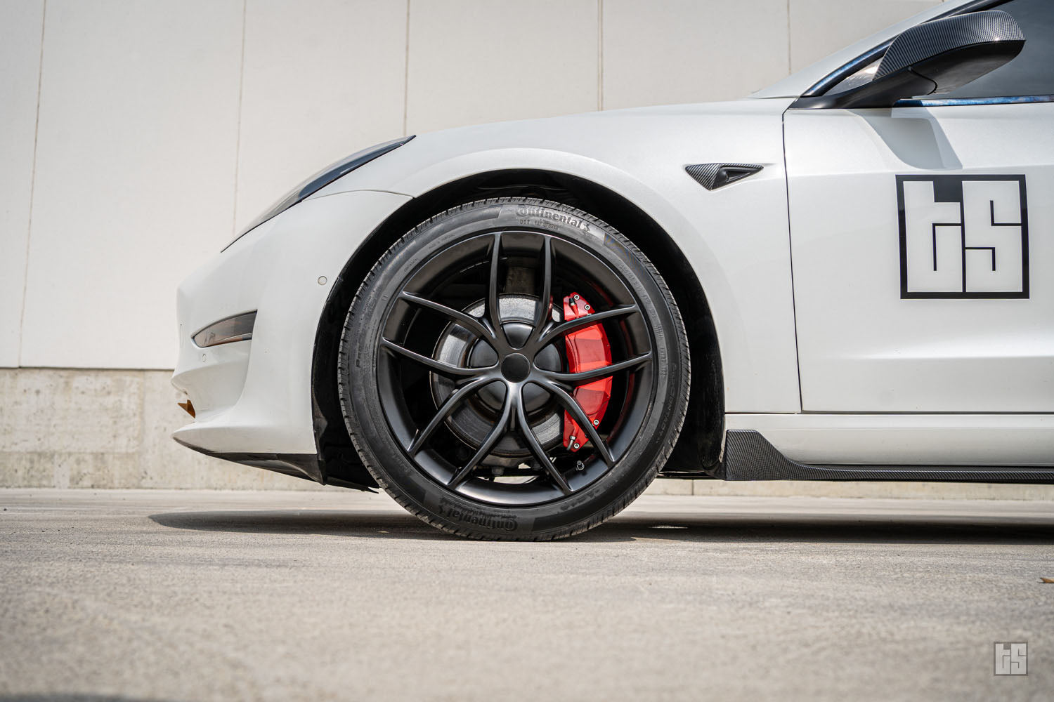 Model 3 Zero G Satin Black Rims – 19″ | 20″