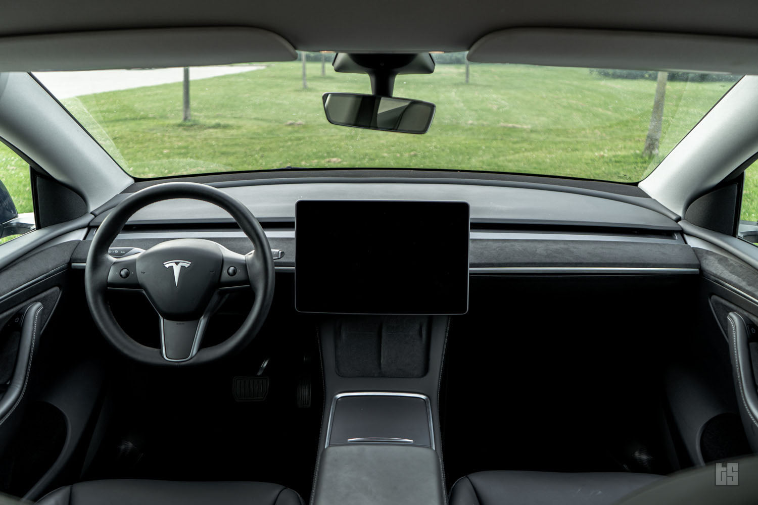 Model 3 Alcantara Dash & Doors Trim Covers