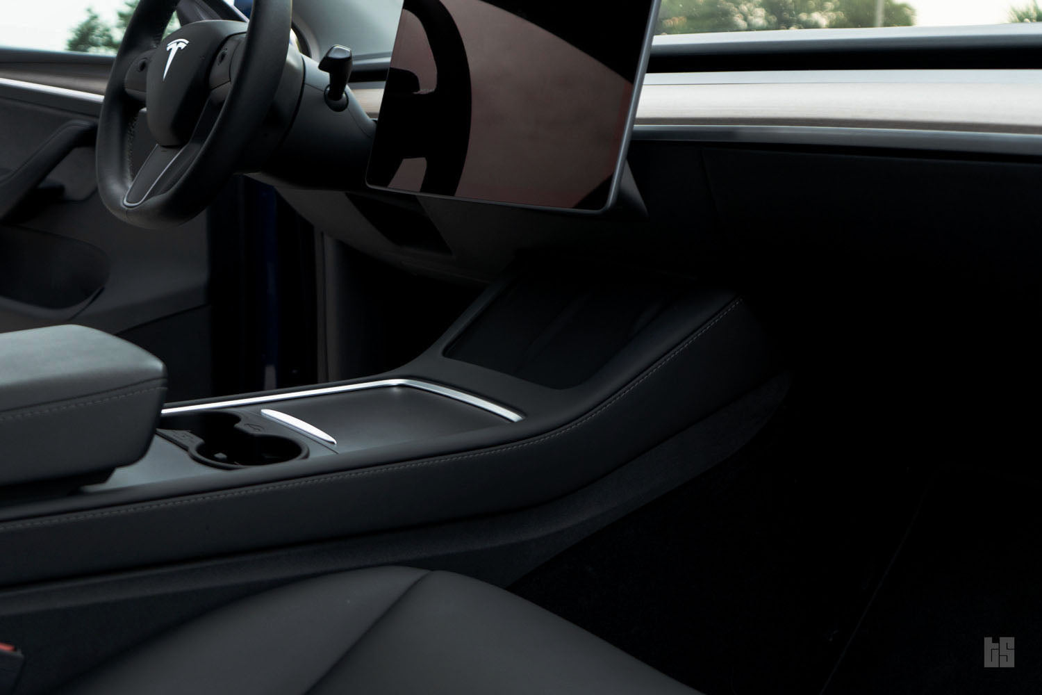 Model Y Cup Holder, Door Storage & Wireless Charger 3D Liners