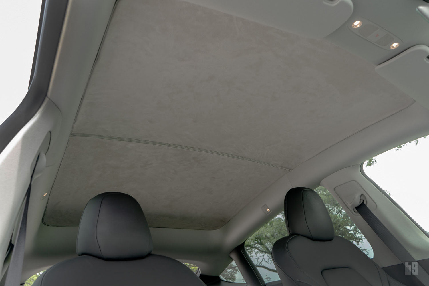 Model Y Electrostatic Roof Sunshade