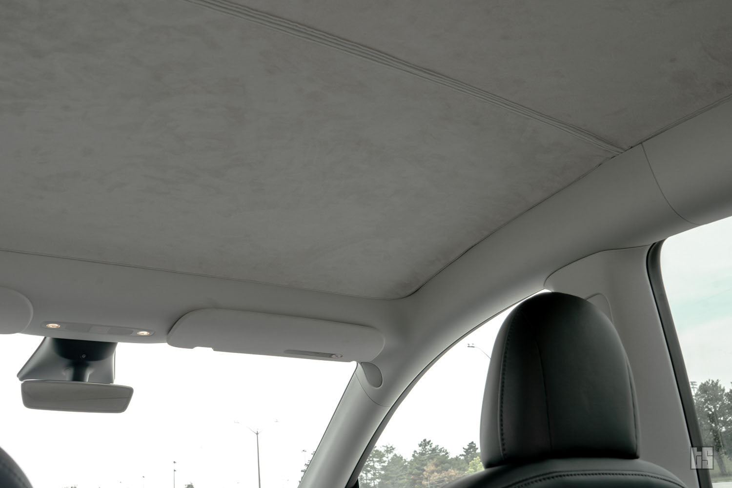 Model Y Electrostatic Roof Sunshade