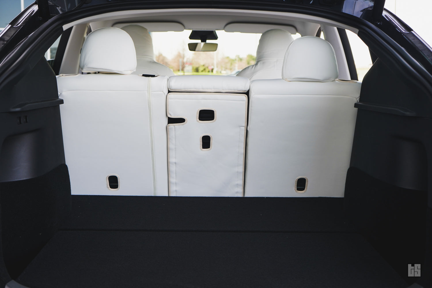 Model Y Napa Leather Seat Covers – Dove White