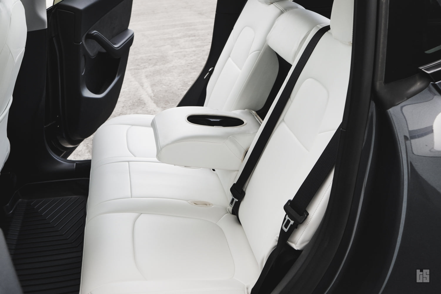 Model Y Napa Leather Seat Covers – Dove White