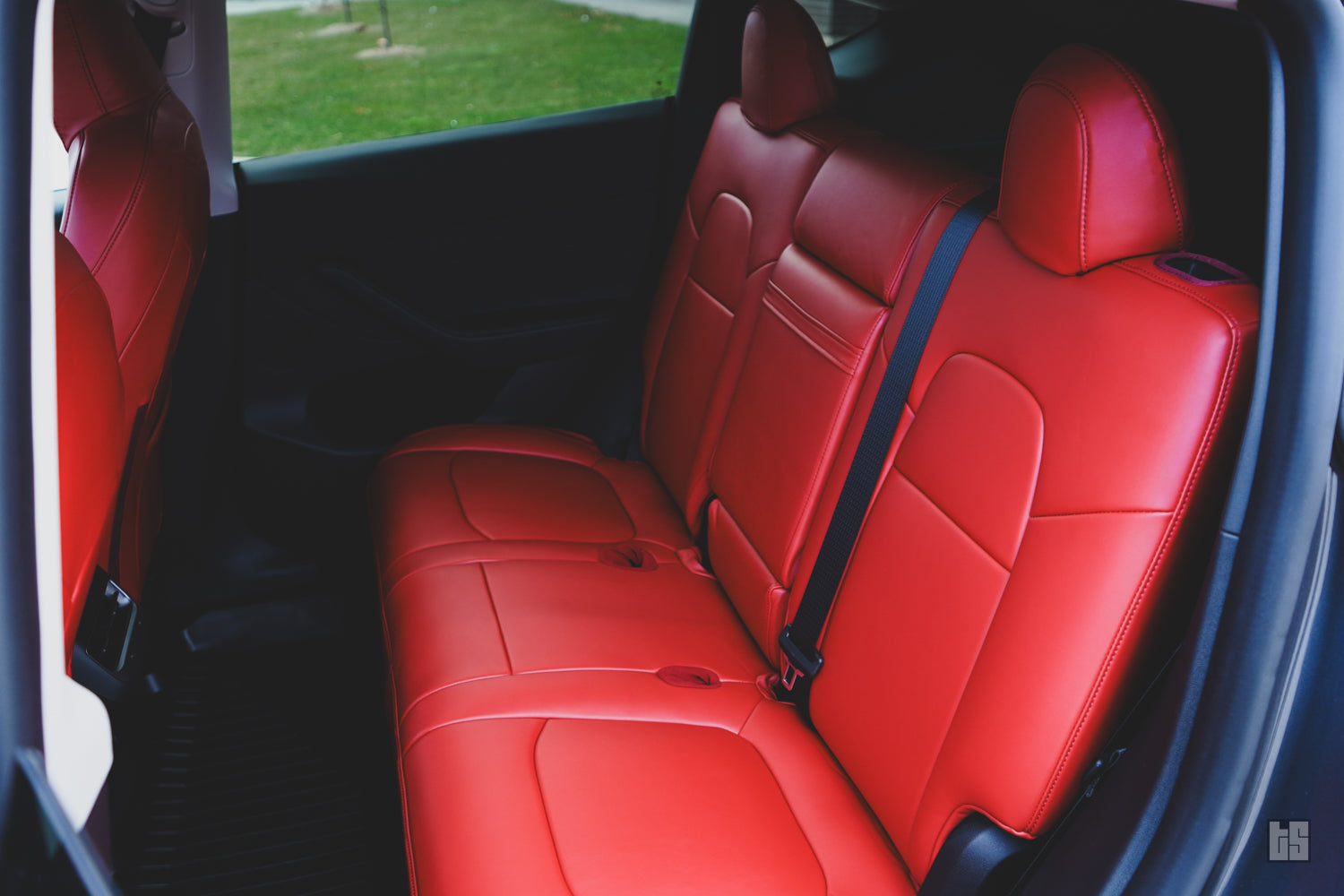 Model Y Napa Leather Seat Covers – Rolls Royce Red