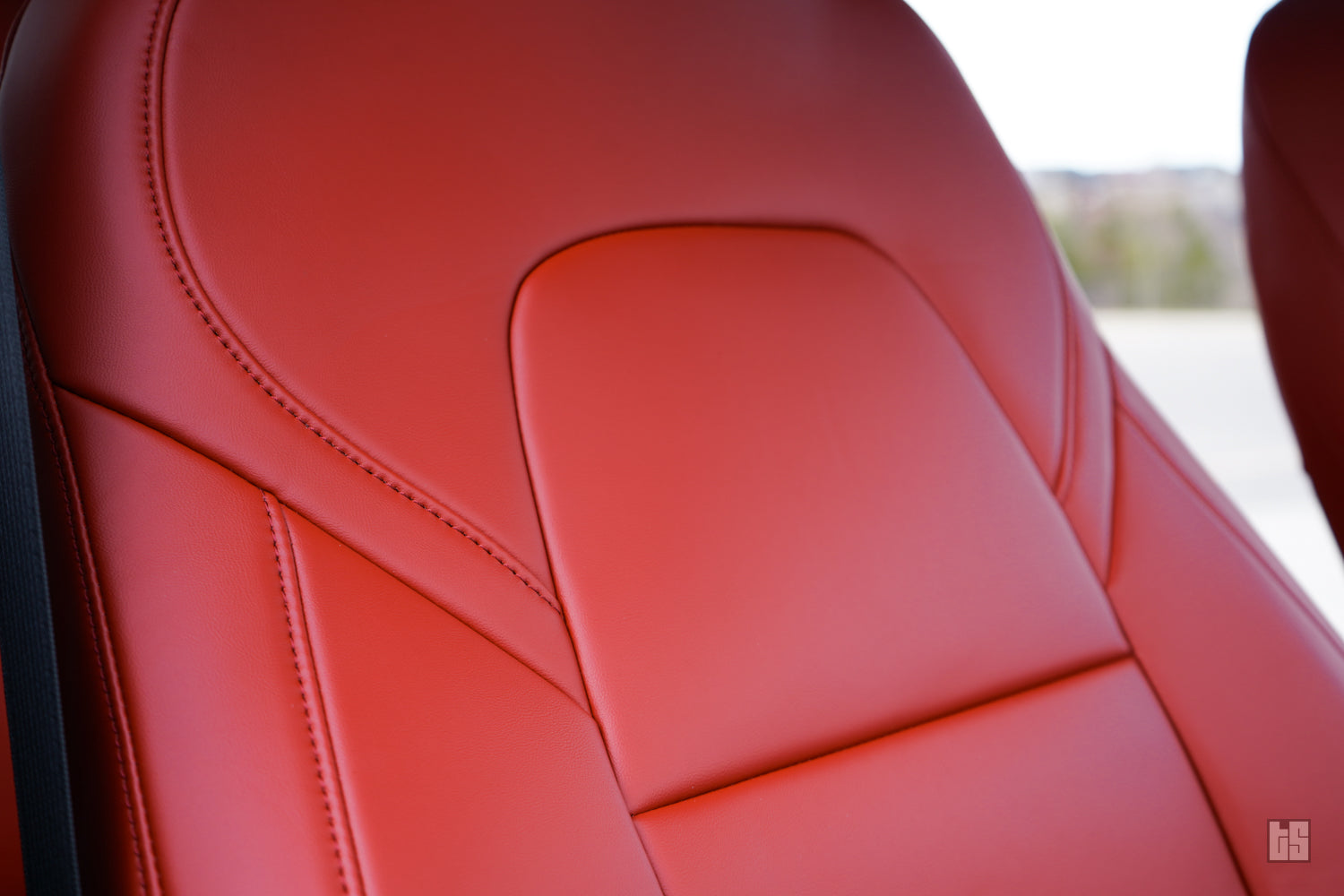 Model Y Napa Leather Seat Covers – Rolls Royce Red