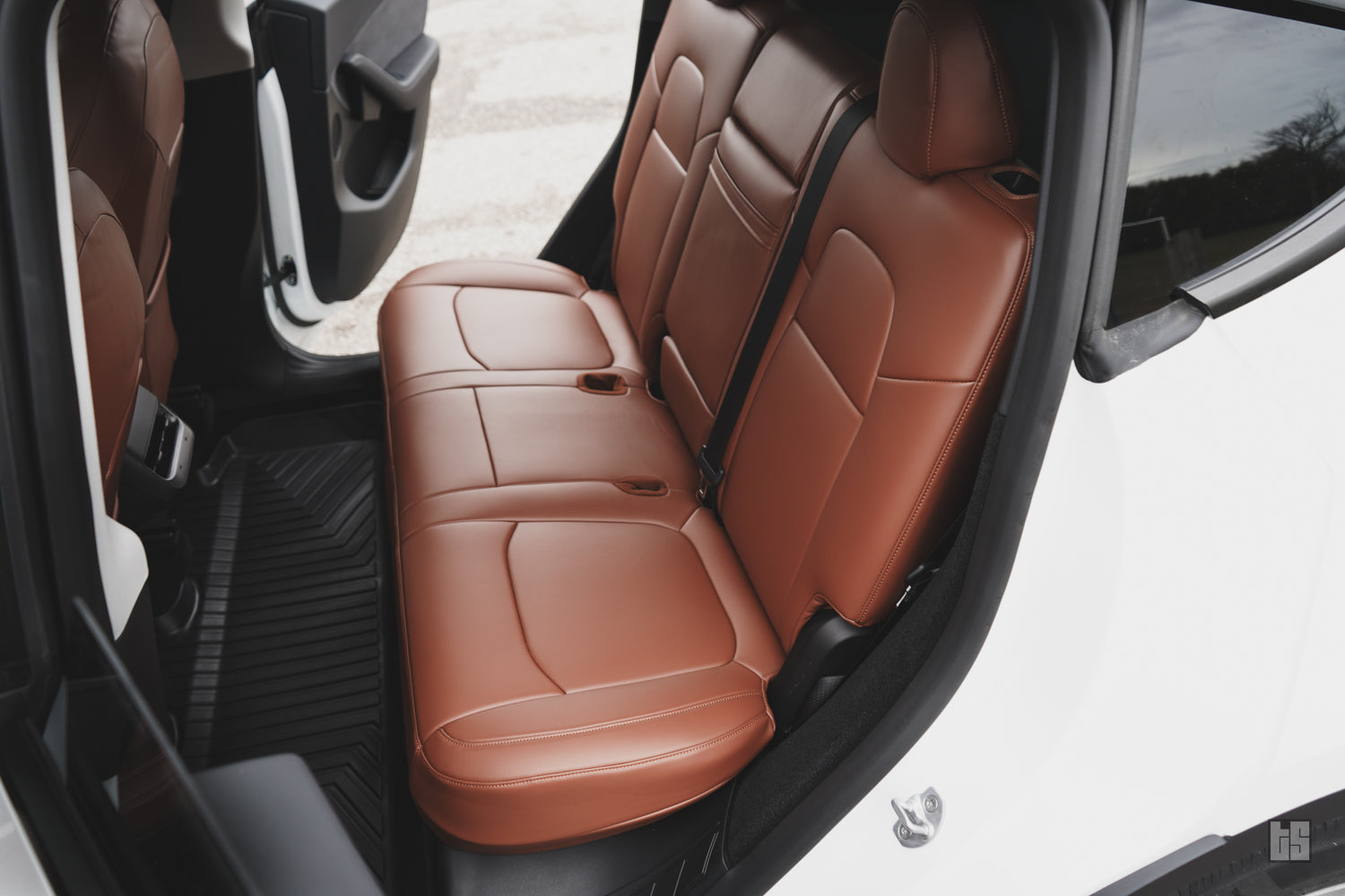 Model Y Napa Leather Seat Covers – Saddle Tan