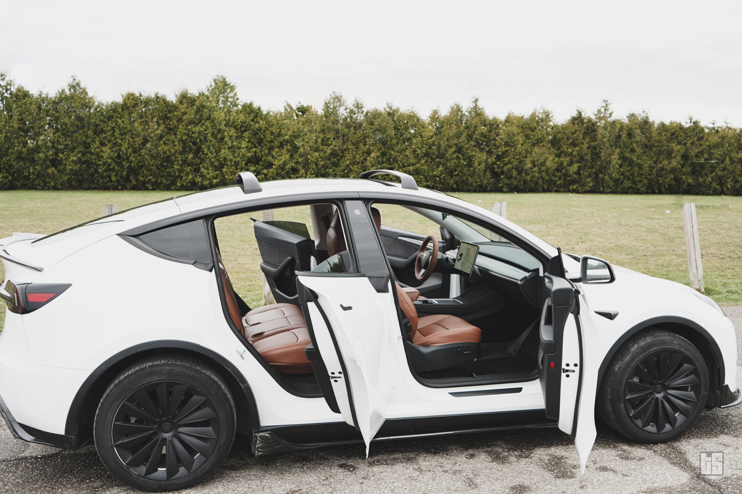 Model Y Napa Leather Seat Covers – Saddle Tan