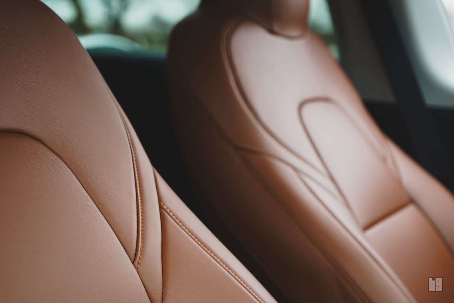 Model Y Napa Leather Seat Covers – Saddle Tan