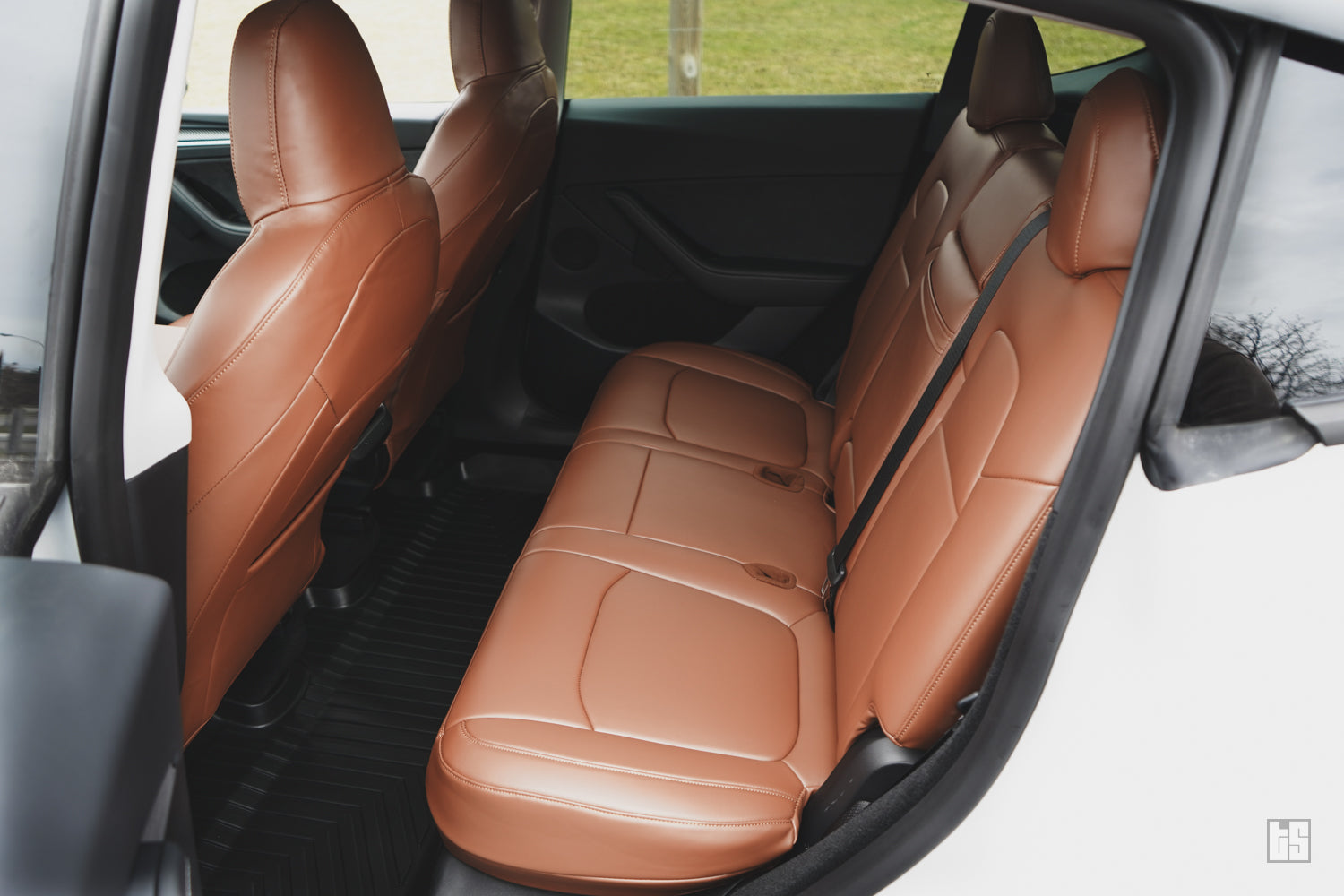 Model Y Napa Leather Seat Covers – Saddle Tan