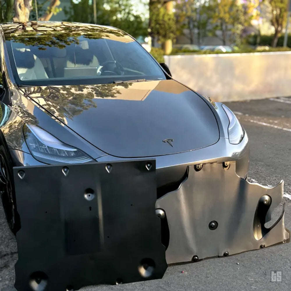Model Y Skid Plates – Aluminum Underbody Covers