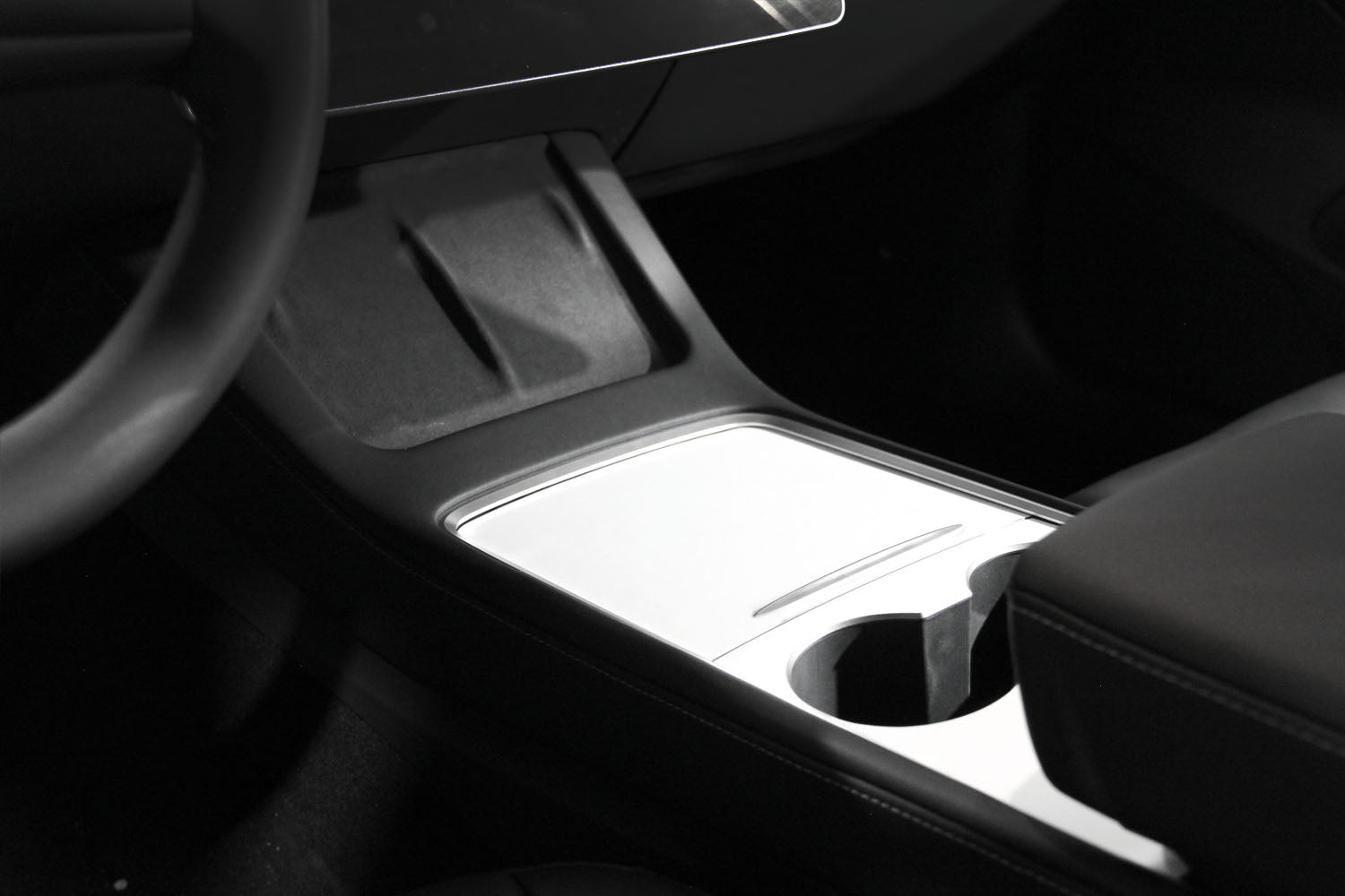 Model 3 White Console Wrap