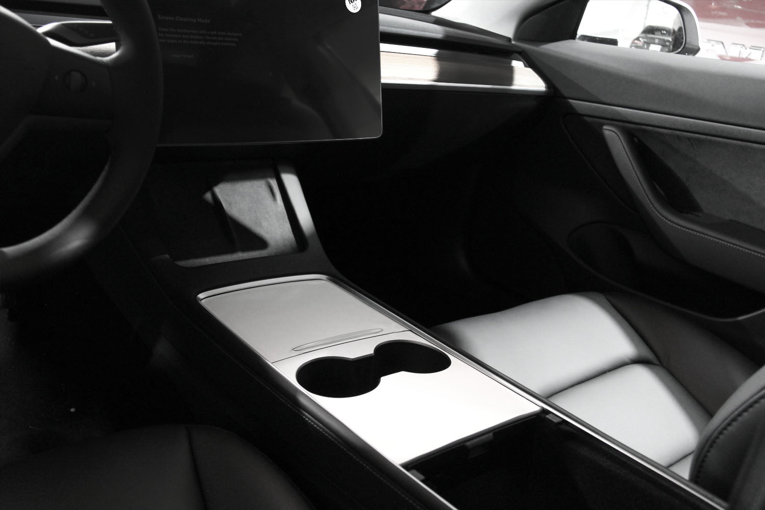 Model 3 White Console Wrap