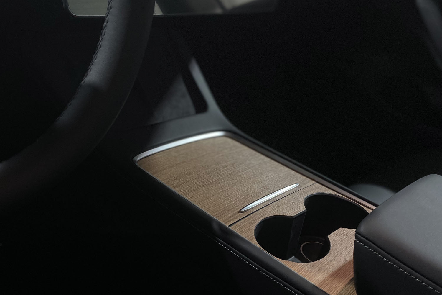 Model 3 Wood Console Wrap