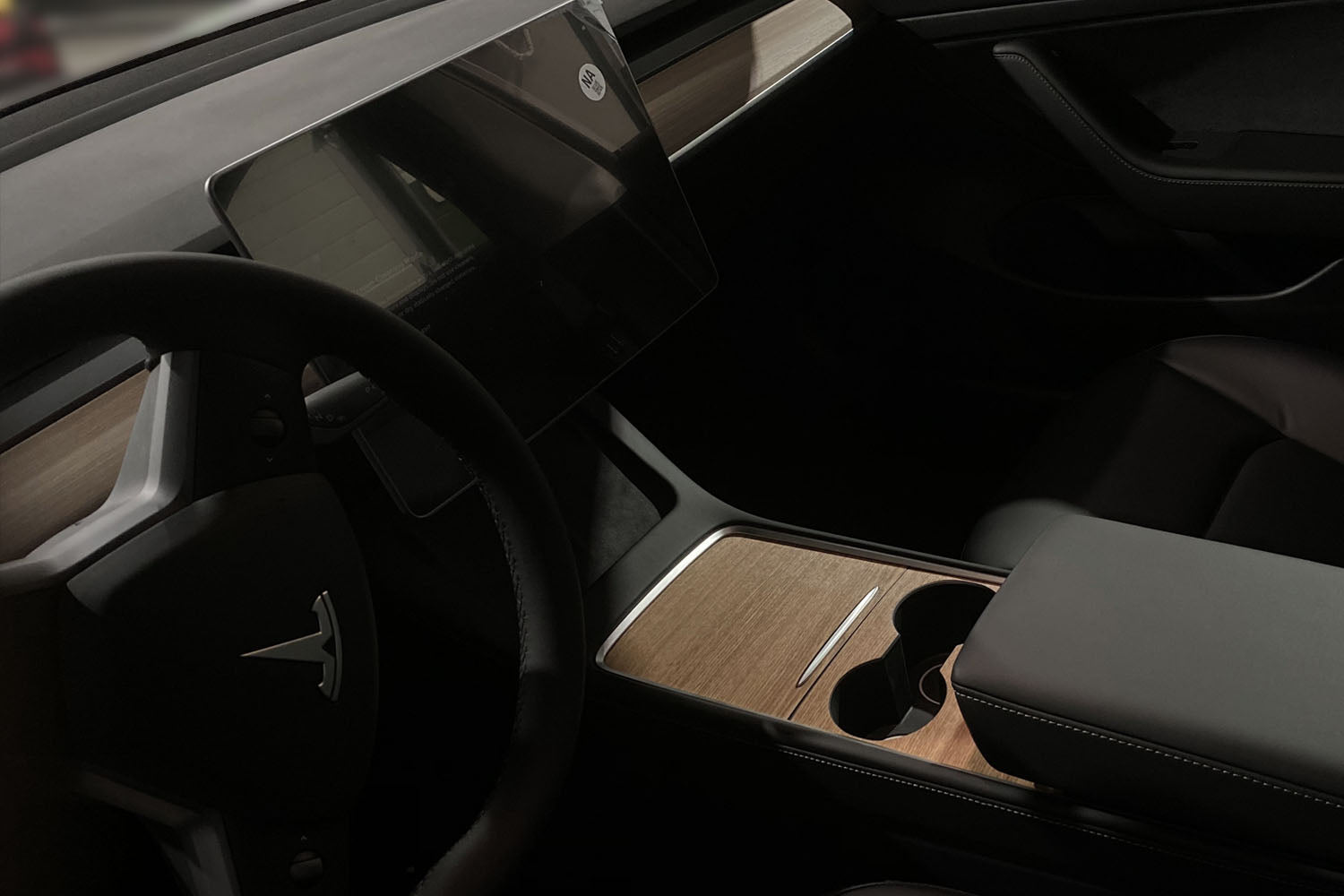 Model 3 Wood Console Wrap